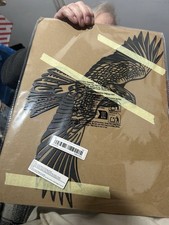 Beautiful Flying Eagle Decal 