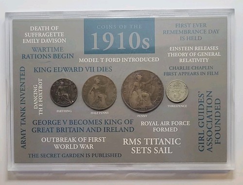 Coins the 1910s case - of,
