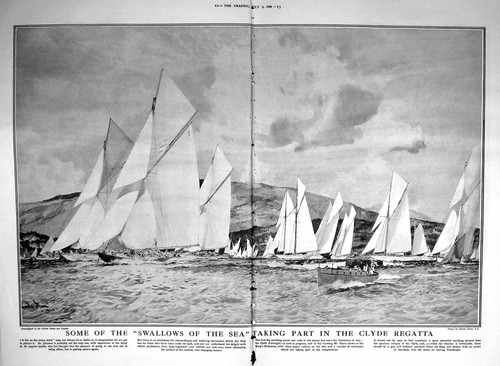 Old 1920 yachts - old,