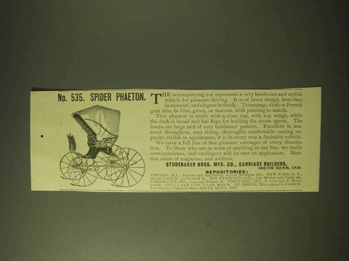 1893 studebaker bros 535 - bros.,