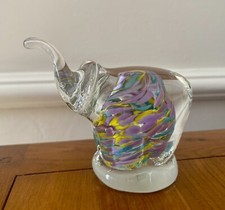 Handmade Art Elephant Ornament