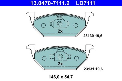 Disc ceramic brake - ceramic, pad