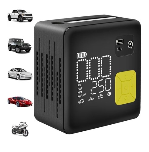 Tire inflator portable air - tire,