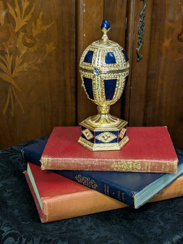 Vintage fabergé style cobalt - vintage,