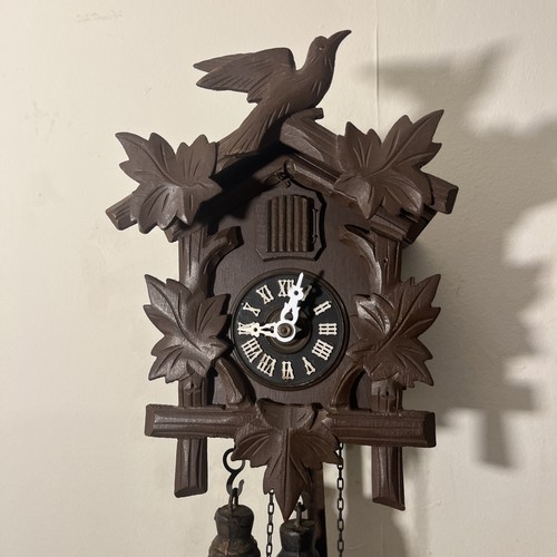 Vintage black forest cuckoo - black,