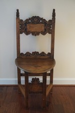 Walnut Convent Chair in Early