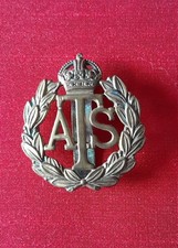 British Military Cap Badge ATS