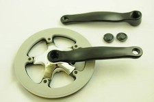 40 TEETH 3/32 CHAINWHEEL DOUBLE GUARD 170mm CRANK CHAINSET FOLDER FIXIE 