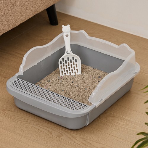 Large open cat litter tray - open,