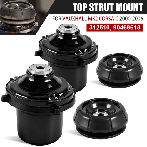 Front suspension strut top - front,