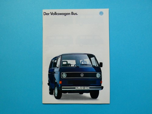 Brochure bus t3 - vw,