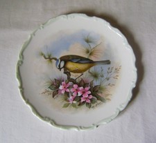 Royal Albert Woodland Birds Collection Plate : Blue Titmouse c.1982