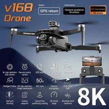 Drone 8K Professional GPS HD Camera Drones 5G WIFI FPV Video 4K UAV Large Screen