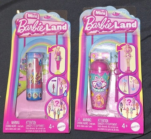 Mini barbie land pop reveal - barbie, &