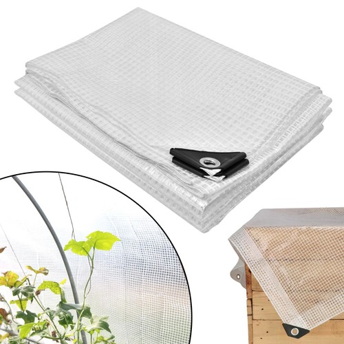 Clear heavy duty tarpaulin - heavy,