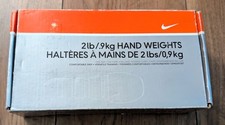 Vintage Nike 2lb/.9 kg Hand Weights One Pair - Used, Good Condition