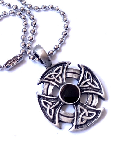 0029 celtic cross enamel - -,