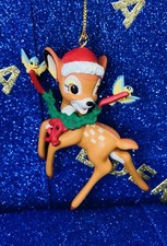 GROLIER CHRISTMAS TREE DECORATION BAMBI