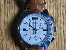 LONGINES LUNGOMARE L3.633.4 CHRONOGRAPH QUARTZ MENS 42MM - FREE SHIPPING