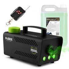 Fuzzix F503L Smoke Machine with Wireless Remote and LED Lights - DJ Party Effect