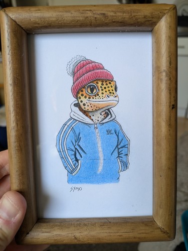 Hand coloured from - from, original