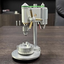 Precision CNC Milling Machine 3500RPM Drill Press Round Benchtop Driller 220V