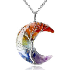 Tree life chakra necklace - 7,