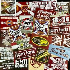 100 x Heart of Midlothian Ultra Style Stickers inspired by Tynecastle Football