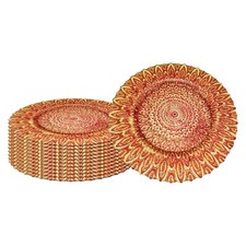 13" Glass Charger Plates