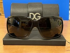 Dolce & Gabbana 2009 Sunglasses Black Silver Diamante DG 6029-B 501/87