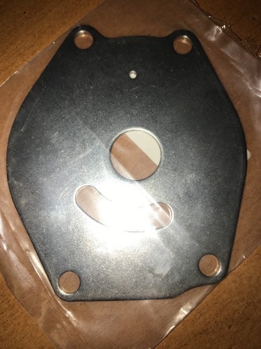 Water pump wear plate - water, mercury