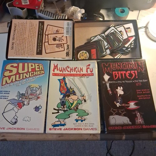 Munchkin steve jackson games - steve,