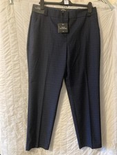 Next Ladies Navy Small Check