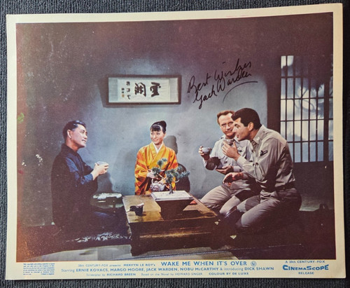 Autograph jack warden on - of,