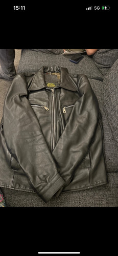 Steerhide leather jacket - leather,