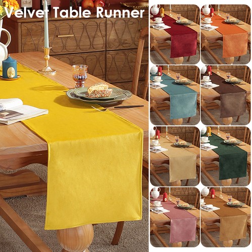 Luxury velvet table runner - velvet,