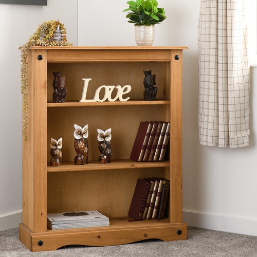 Corona shelf low bookcase - 3,