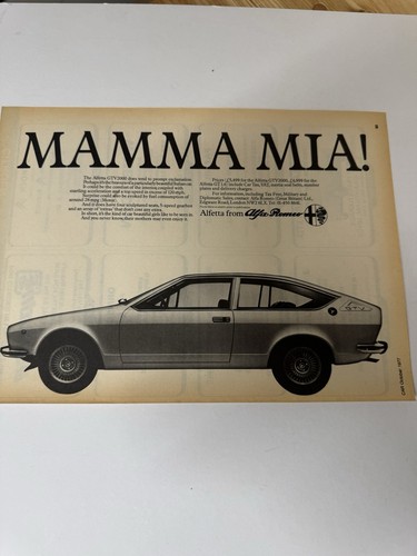 Original 1977 alfa romeo - 1977,
