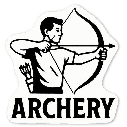 Archery hobbyist shooting a - shooting,