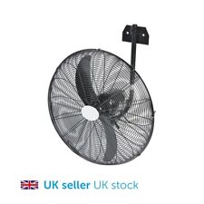 26 Inch Wall Mounted Fan Commercial Oscillating with 3 Speed Settings