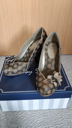 Ruby shoo golden shoes