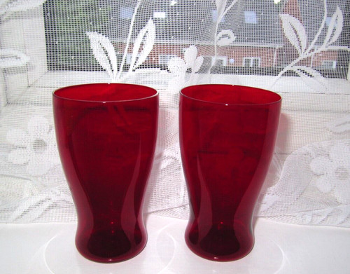 Set murano ruby - 2x,