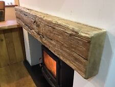 celtic oak hollow rustic oak fireplace beam