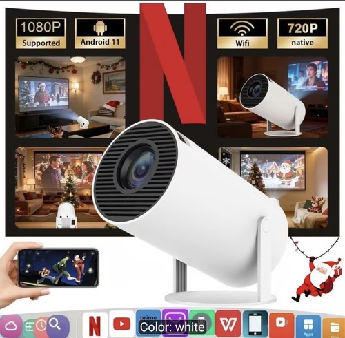 Smart mini projector 1080p - mini,