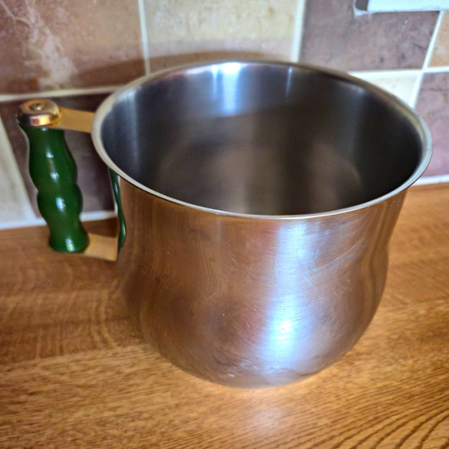 Stainless steel double handle - stainless,