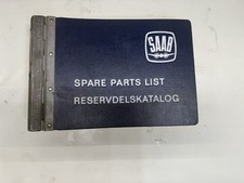 Vintage SAAB Spare Parts List