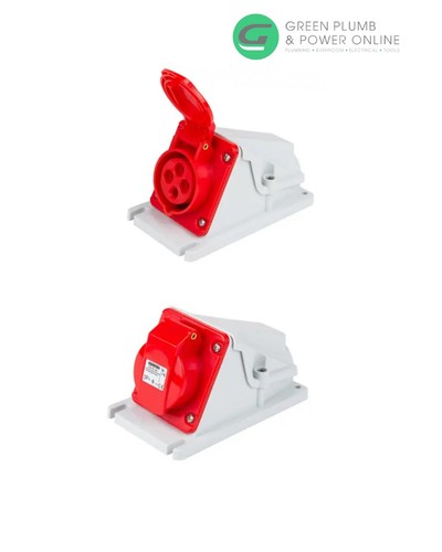 Gewiss 16a 415v wall mount - 16a,