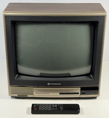 Vintage hitachi ct1385w - hitachi, 13”