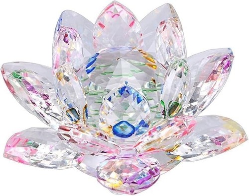 Multicolor crystal lotus - multicolor,