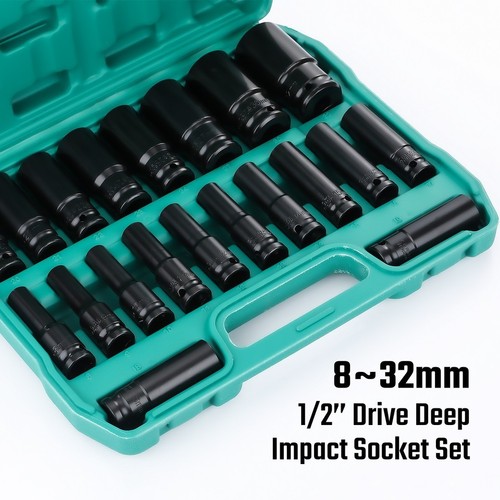 20pcs deep impact socket set - set, 6